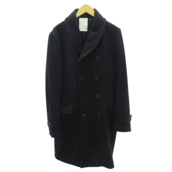 ワングラビティー one gravity ショールカラー ロング コート ジャケット ダブル カシミ...