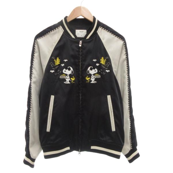 トゥルーカラーオリジナル TRUECOLOUR ORIGINAL ピーナッツ スカジャン ジャケット...