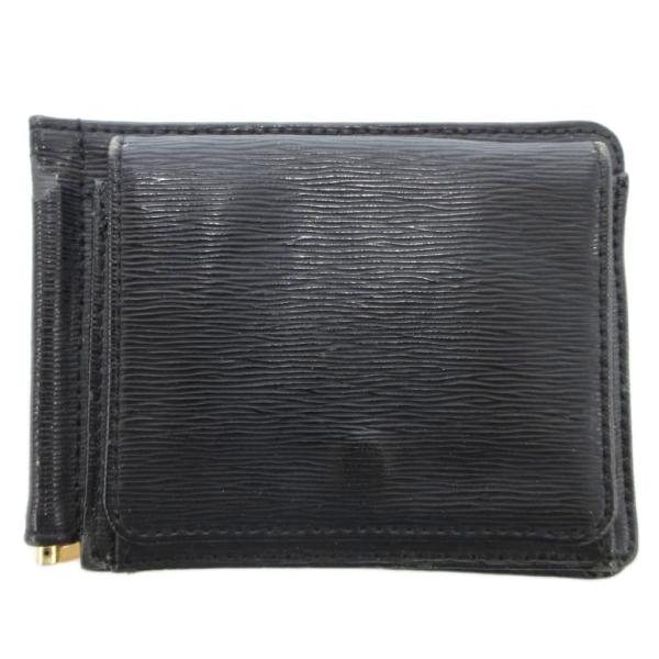 グレンロイヤル GLENROYAL 二つ折り財布 マネークリップウォレット ロゴ 黒 ブラック /A...