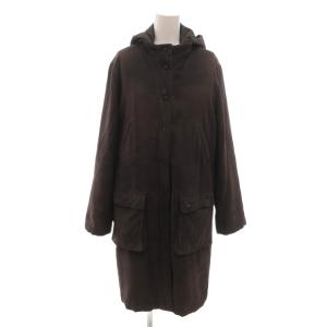 ソニア ソニアリキエル SONIA SONIA RYKIEL 中綿フーデッドコート ロング 38 黒 ブラック フード付き 無地 /TQ レディース