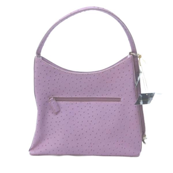 未使用品 レオバレンチノ REO VALENTINO タグ付き オーストリッチ トートバッグ レザー...