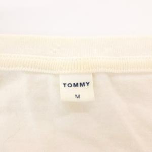 トミー TOMMY Tシャツ M 白 ホワイト...の詳細画像3
