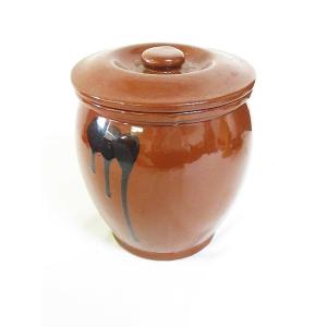 中古 梅干し 壺 つぼ 漬物 陶器 茶 その他 【ベクトル 古着】