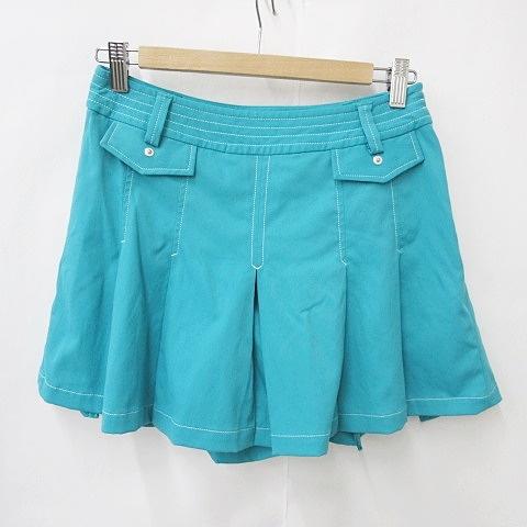 キャロウェイ CALLAWAY ゴルフ パンツ キュロット スカート ストレッチ プリーツ 青 ブル...