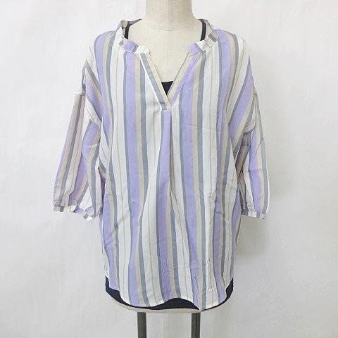 未使用品 キューティーブロンド アンサンブル ブラウス タンクトップ 2枚セット プルオーバー 七分...