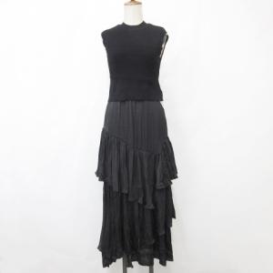 MORABITO◇長袖ワンピース/38/レーヨン/総柄 : セカンドストリート