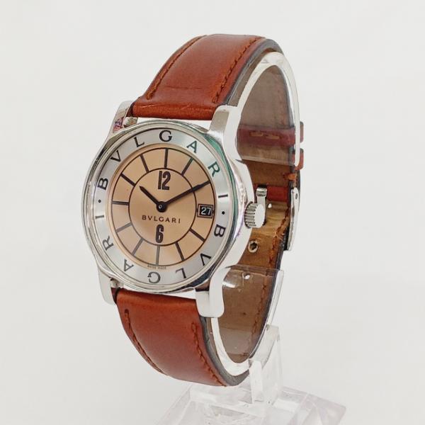 ブルガリ BVLGARI ソロテンポ Solotempo 時計 腕時計 ST35S シルバー オレン...