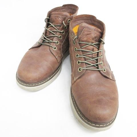 ティンバーランド Timberland ブーツ ショートブーツ ワークブーツ レザー 9595 ブラ...