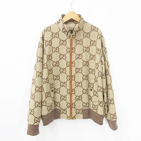 グッチ GUCCI ジャンボGG キャンバスジャケット ブルゾン GG柄 680812 Z8AVS ...