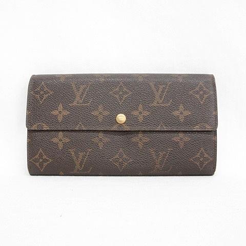 ルイヴィトン LOUIS VUITTON モノグラム ポシェットポルトモネクレディ 財布 長財布 二...