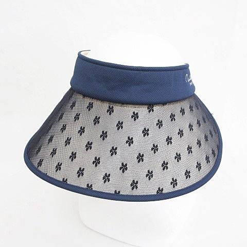 ミラショーン mila schon SPORTS ゴルフ 帽子 サンバイザー バイザー レース 花柄...