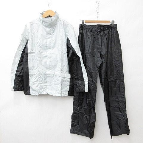 未使用品 MOTORHEAD RIDERS バイク バックインレインスーツ ジャケット パンツ バイ...