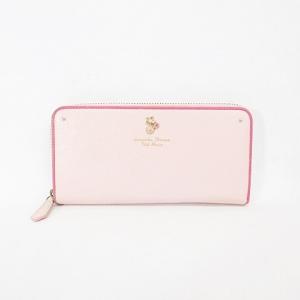 サマンサタバサ Samantha Thavasa 財布 長財布 小銭入れ ラウンドファスナー ピンク レディース