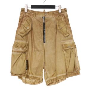 ディースクエアード DSQUARED2 22SS ユーズド加工 ハーフパンツ ショートパンツ 42 ブラウン 茶 S71MU0643 国内正規 メンズ｜vectorpremium