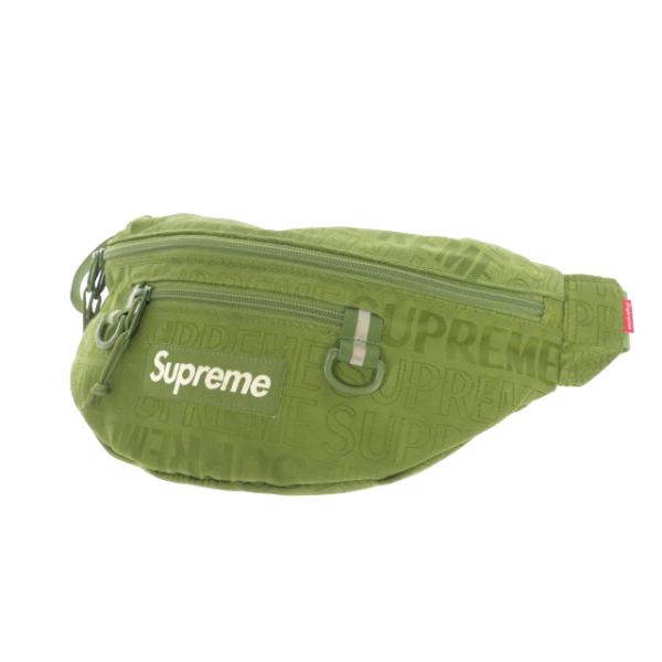 シュプリーム SUPREME 19SS Waist Bag ウエストバック ポーチ 鞄 オリーブ 緑...