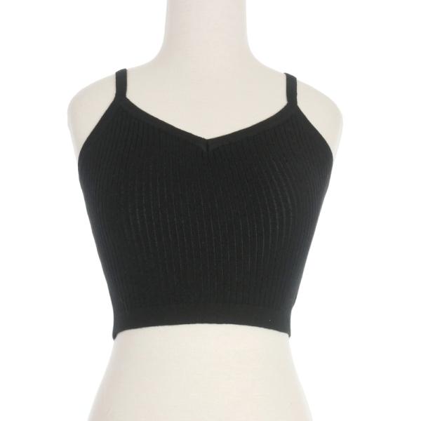 未使用品 バレエ バイ バックラッシュ BALLET BY BACKLASH リブキャミソール トッ...