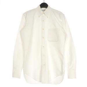 トムブラウン THOM BROWNE 長袖シャツ ステンカラー ボタンダウン ロゴ