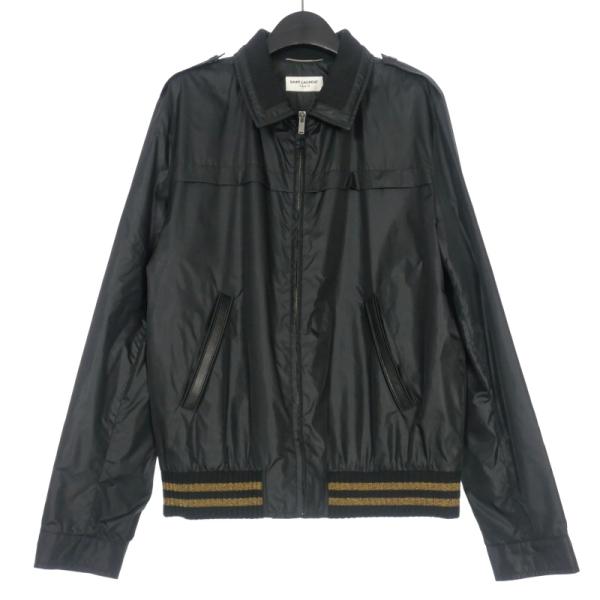 サンローラン パリ SAINT LAURENT PARIS ジップアップ ナイロンブルゾン ジャケッ...