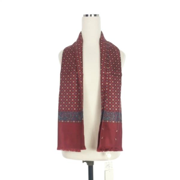 未使用品 メゾンマルジェラ Maison Margiela 22AW カレンダータグ シルクスカーフ...