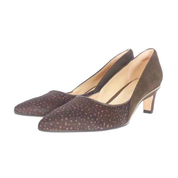 未使用品 クラークス clarks Ellis Rose エリスローズ ハラコ スエード コンビパン...