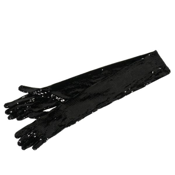 メゾンマルジェラ Maison Margiela 22S スパンコール ストレッチ ロンググローブ ...