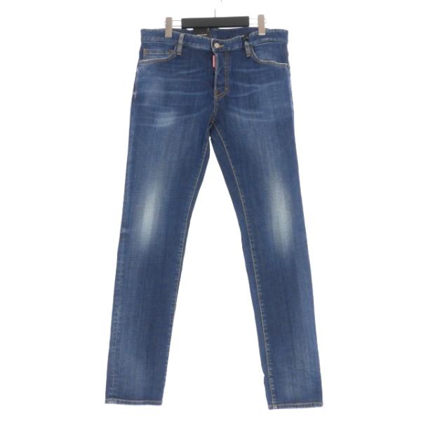 未使用品 ディースクエアード DSQUARED2 23SS Regulae jean スリム デニム...