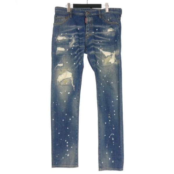 ディースクエアード DSQUARED2 21SS COOL GUY JEAN ダメージ加工 デニムパ...