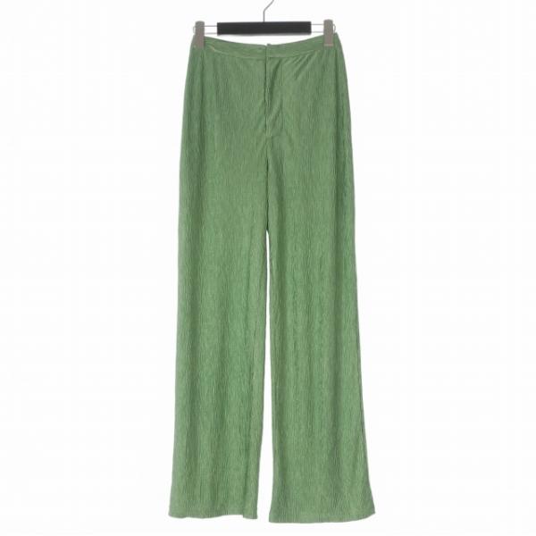 アメリヴィンテージ Ameri VINTAGE ワッシャーリラックスパンツ スラックス S グリーン...