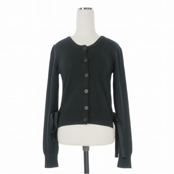 シーバイクロエ SEE BY CHLOE クルーネック ニットカーディガン セーター リボン 長袖 ...