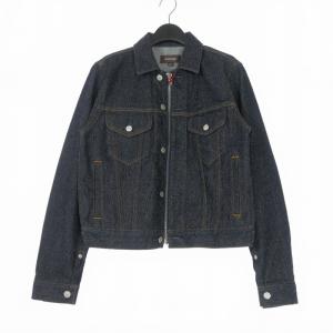 未使用品 エムエーエスユー MASU 26SS MB ZIP-UP DENIM JACKET NEP デニムジャケット ブルゾン 長袖 46 インディゴ B26U6BL004 メンズ