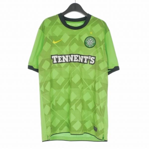 ナイキ NIKE セルティックFC 2010-11 レプリカユニフォーム ゲームシャツ カットソー ...