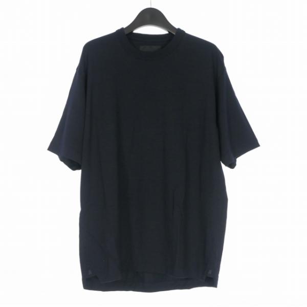 ランバン LANVIN COLLECTION アクティブウールジャージ Tシャツ カットソー 半袖 ...