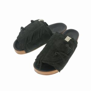 未使用品 ビズビム VISVIM 26SS CHRISTO SHAMAN-FOLK クリストシャーマンフォーク サンダル 靴 M ブラック 黒 0126102002001 メンズ