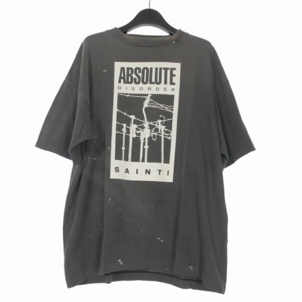 未使用品 セントマイケル SAINTMICHAEL 26SS KK_SS T-SHIRT/ABSOL...