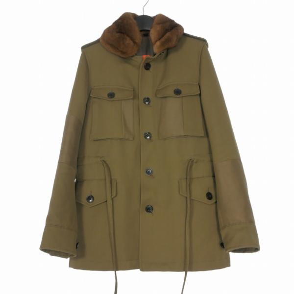 ラルディーニ LARDINI × ウースター WOOSTER ファー付き 中綿 M-65 フィールド...