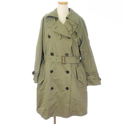 カルバンクライン CALVIN KLEIN トレンチコート 9 緑 グリーン ☆K☆ aan0322...