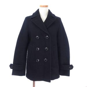 SCYE BASICS //サイベーシックス *ウール縮絨起毛ピーコート*38