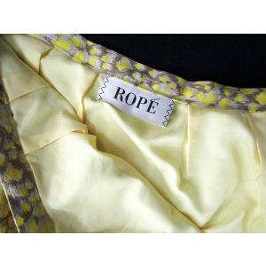 ロペ ROPE スカート ひざ丈 ギャザー 総...の詳細画像3