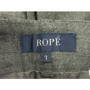 ロペ ROPE パンツ ショート ウール混 7...の詳細画像3