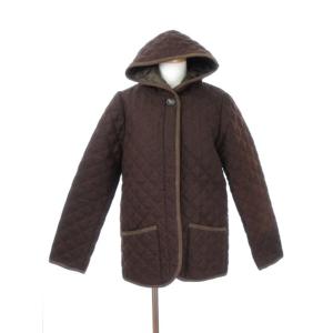 シンプリシテェ Simplicite ジャケット 中綿 キルティング 茶 ブラウン /hk レディース