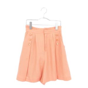 フェルゥ Feroux キュロット スカート パンツ ショート 2 オレンジ ☆S☆ amy0308 レディース