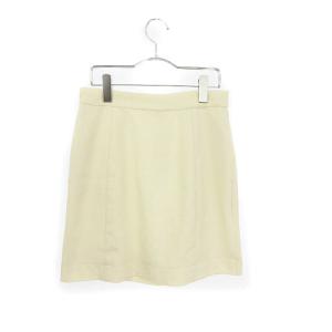 ジーナシス JEANASIS スカート ミニ 台形 M 白 ホワイト ☆S☆ /tk0312 レディース
