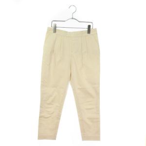 ジャーナルスタンダード JOURNAL STANDARD パンツ テーパード タック コットン 36 白 ホワイト ☆LEK☆ /☆t0605 レディース