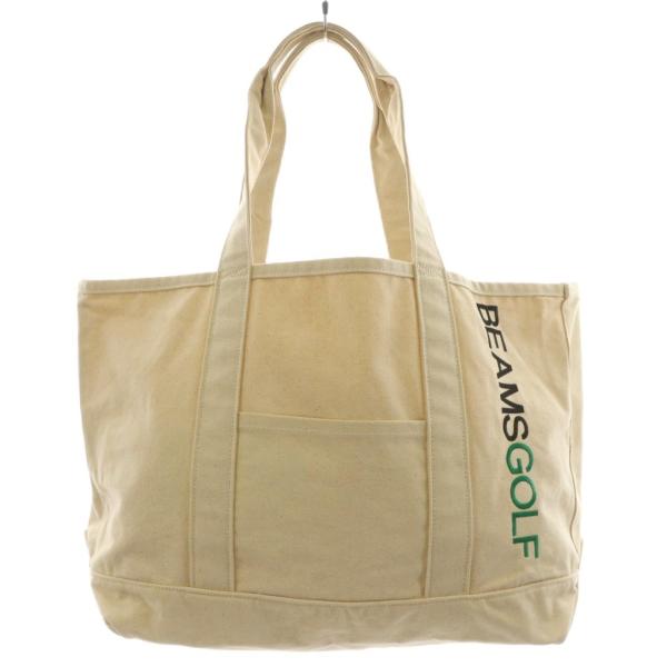 ビームスゴルフ BEAMS GOLF トートバッグ ハンドバッグ ショルダーバッグ ロゴ 刺繍 ベー...