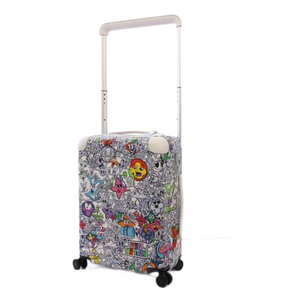 ルイヴィトン LOUIS VUITTON モノグラム・コミックキャンバス ホライゾン55 キャリーケ...