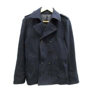 ミッシェルクランオム M.K HOMME Pコート ピーコート ショート丈 46 紺 ネイビー /D...