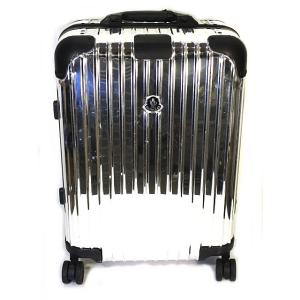 モンクレール MONCLER ? RIMOWA リモワ スーツケース シルバー ブラック 黒 メンズ