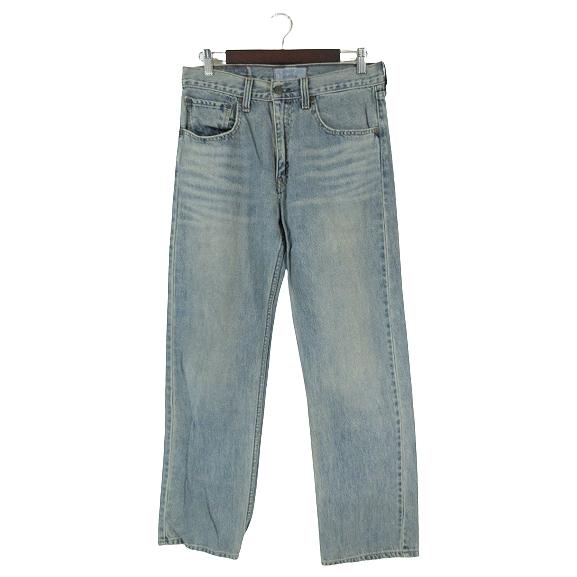 リーバイス Levi&apos;s パンツ デニム ジッパーフライ ロング丈 ブルー size32 QQQ