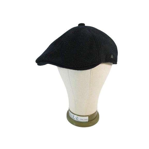 ニューエラ NEW ERA ハンチング ウール 無地 サイズL 黒 QQQ メンズ