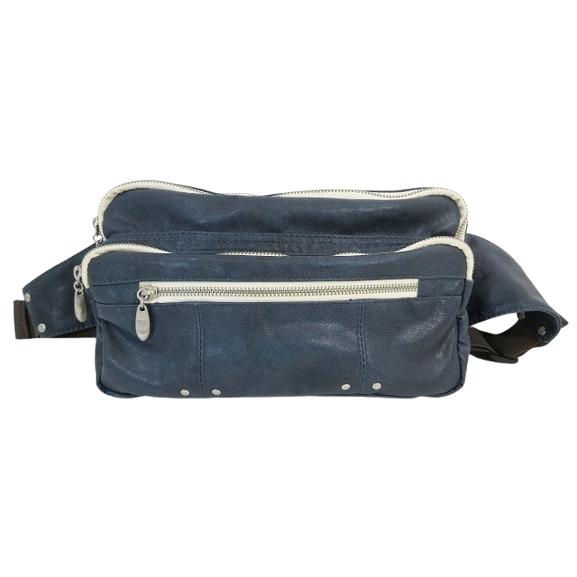 アネロ anello ボディバッグ ショルダーバッグ 合皮 無地 ネイビー QQQ メンズ レディー...